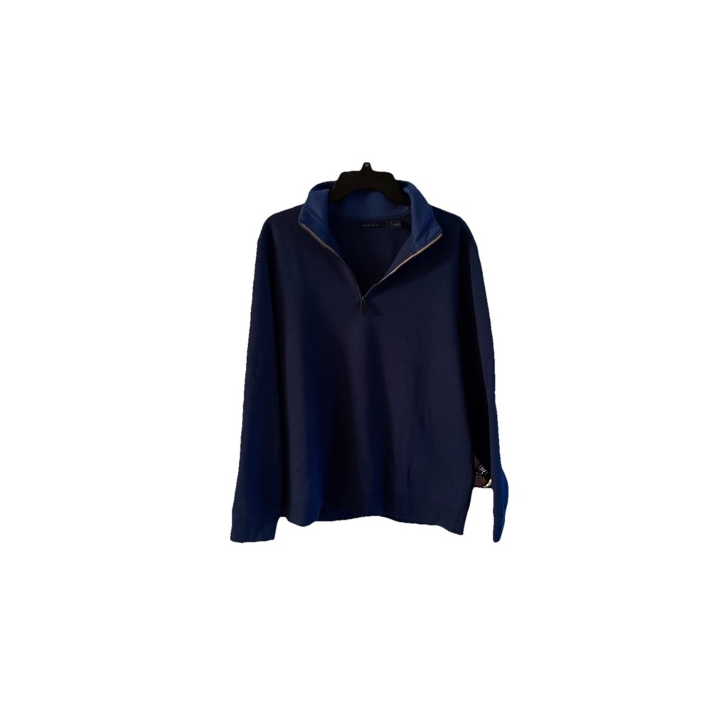 Perry Ellis America Classic Men's Pullover 1/4 Zip. Fleece. Preowned.